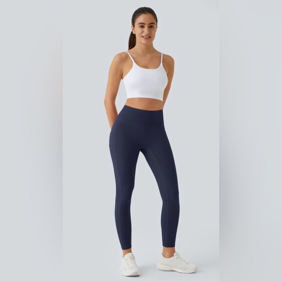 Stylish Women's Navy Leggings - Picture 6 of 6